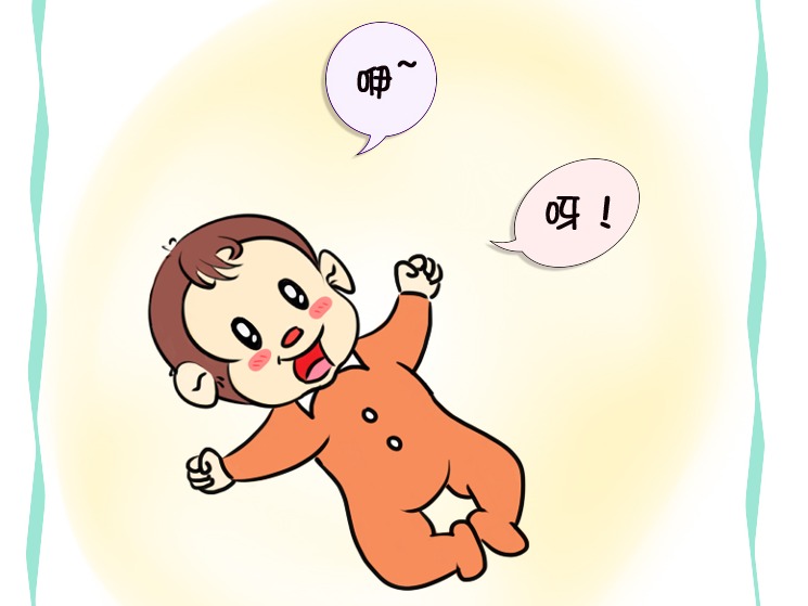 婴幼儿阶段是宝宝语言发展的敏感期_常成卡通-站酷ZCOOL
